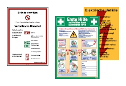 Sicherheitsaushänge
