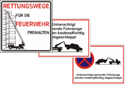 Parkplatzkennzeichnung