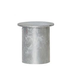 Abdeckkappe für Bodenhülse. Zubehör für Sperrpfosten zum Einbetonieren, 60 mm Ø 