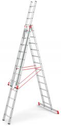 Alu Allzweckleiter | 3×12 Sprossen 