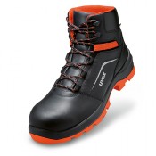uvex 2 xenova® Schnürstiefel S2 SRC Weite 11, Farbe: rot / schwarz 