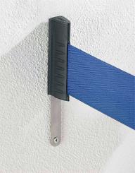 Wandclip GLZ 45 RS-Guideline für Gurtabsperrbänder Kunststoff schwarz 
