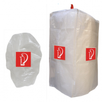 Gitterschutzhaube für Feuerlöscher mit Symbol F05 