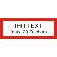 Ihr Text geplottet 1-farbig max. 20 Zeichen 