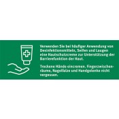 Hände eincremen, Folie 