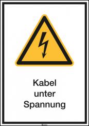 Kombischild ASR A1.3 [W012]/BGV A8 [W08] Fremdspannung 