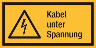 Kombischilder ASR A1.3 [W012]/BGV A8 [W08] Kabel und Spannung 