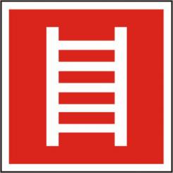 Brandschutzschild Leiter BGV A8 / F 04 