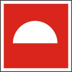 Brandschutzschild Mittel und Geräte zur Brandbekämpfung  BGV A8 / F 07 