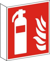 Fahnenschild Feuerlöscher nach ISO 7010 / F 001 