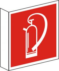 Fahnenschild Feuerlöscher BGV A8 F 05 