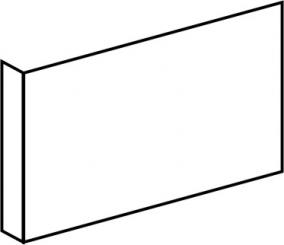 Fahnenschild  unbedruckt 