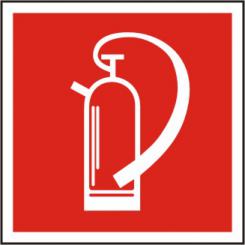 Brandschutzzeichen Feuerlöscher BGV A8 F 05 