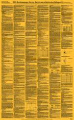 VDE-Bestimmungen für den Betrieb von elektrischen Anlagen 