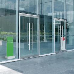 InfoStele - Eingang / Ausgang - 32 x 98 cm 