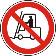 Verbotzzeichen als Symbol"P07" 