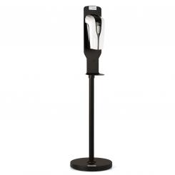 Desinfektionsstation mit Sensorspender und Rundständer 