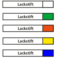 Lackstift zur Dokumentation (QS-System) 