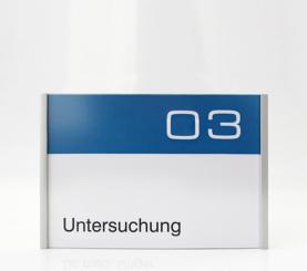 Türschild System PR-150, Höhe 100mm 