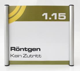 Türschild System PR-174, Höhe 150mm 