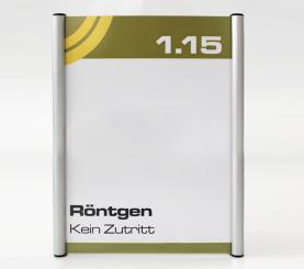 Türschild System PR-174, Höhe 210mm 