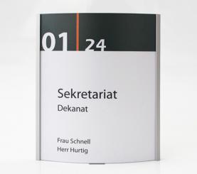 Türschild System PR-3002, 120x145mm 