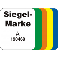 Dokumentations-Siegelmarke, Rolle a 500 Stück 